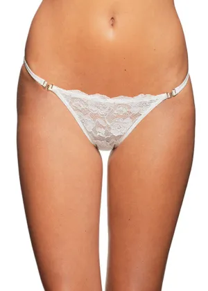 Pearly Eye Thong White