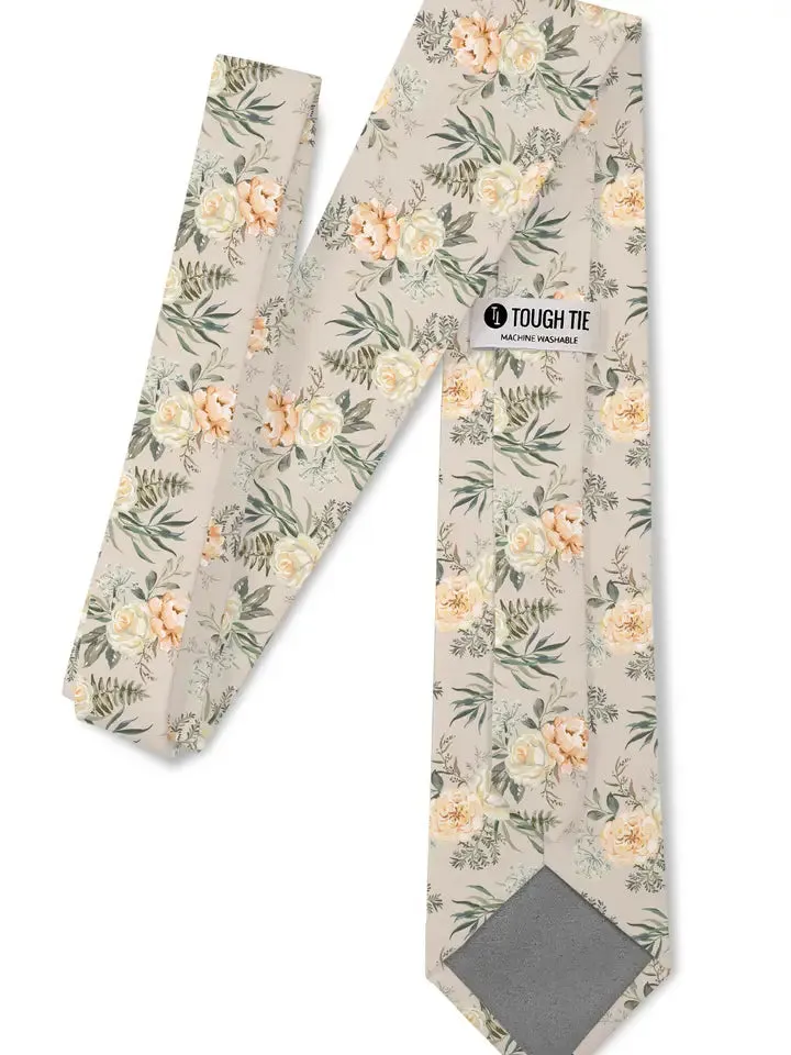 Peony Power Tie