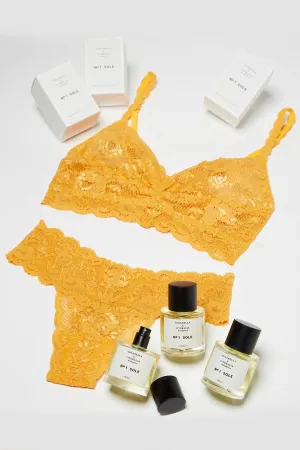 Perfume & Bralette And Thong Gift Set