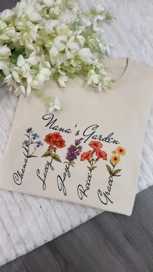 Personalised Garden tops