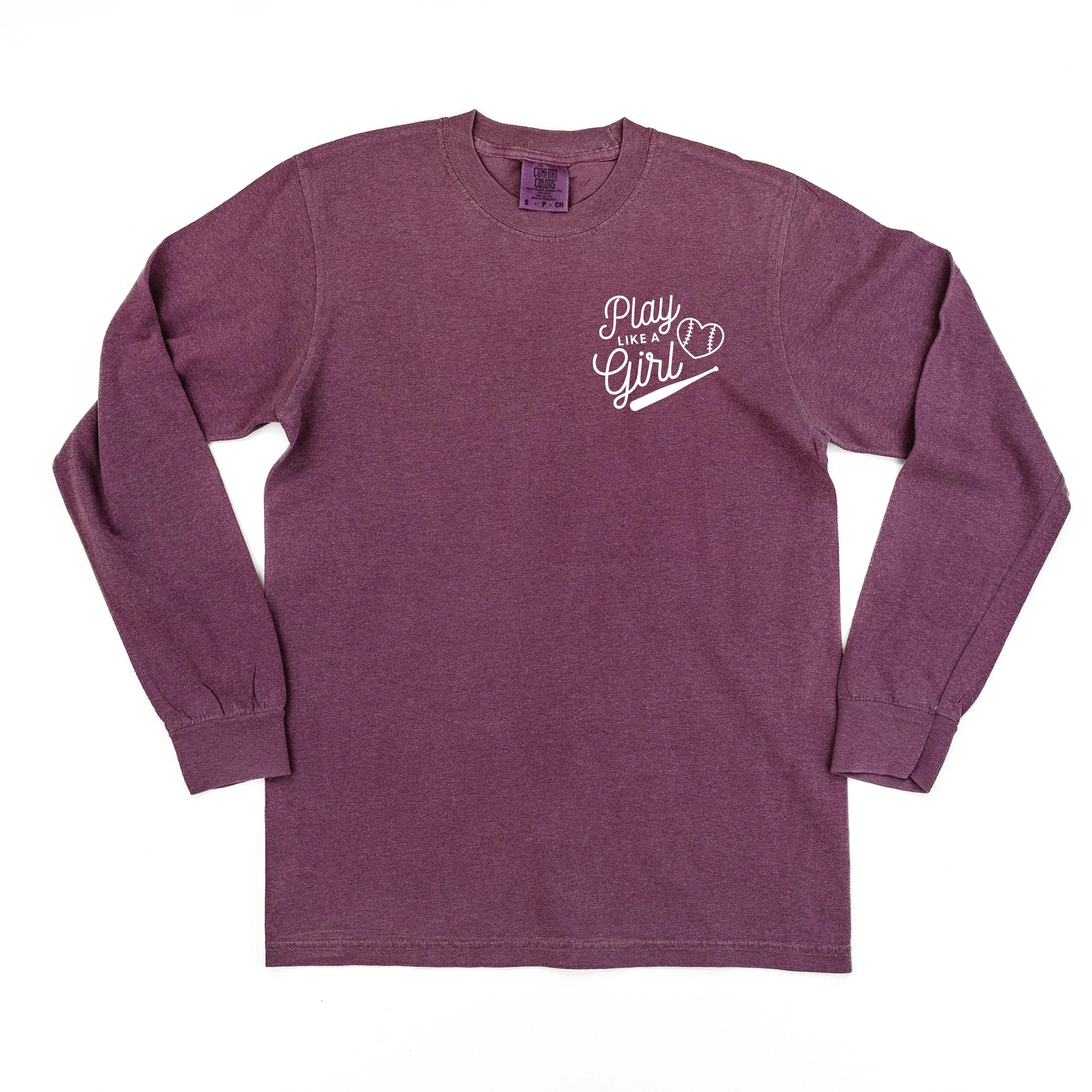 Play Like a Girl - LONG SLEEVE COMFORT COLORS TEE