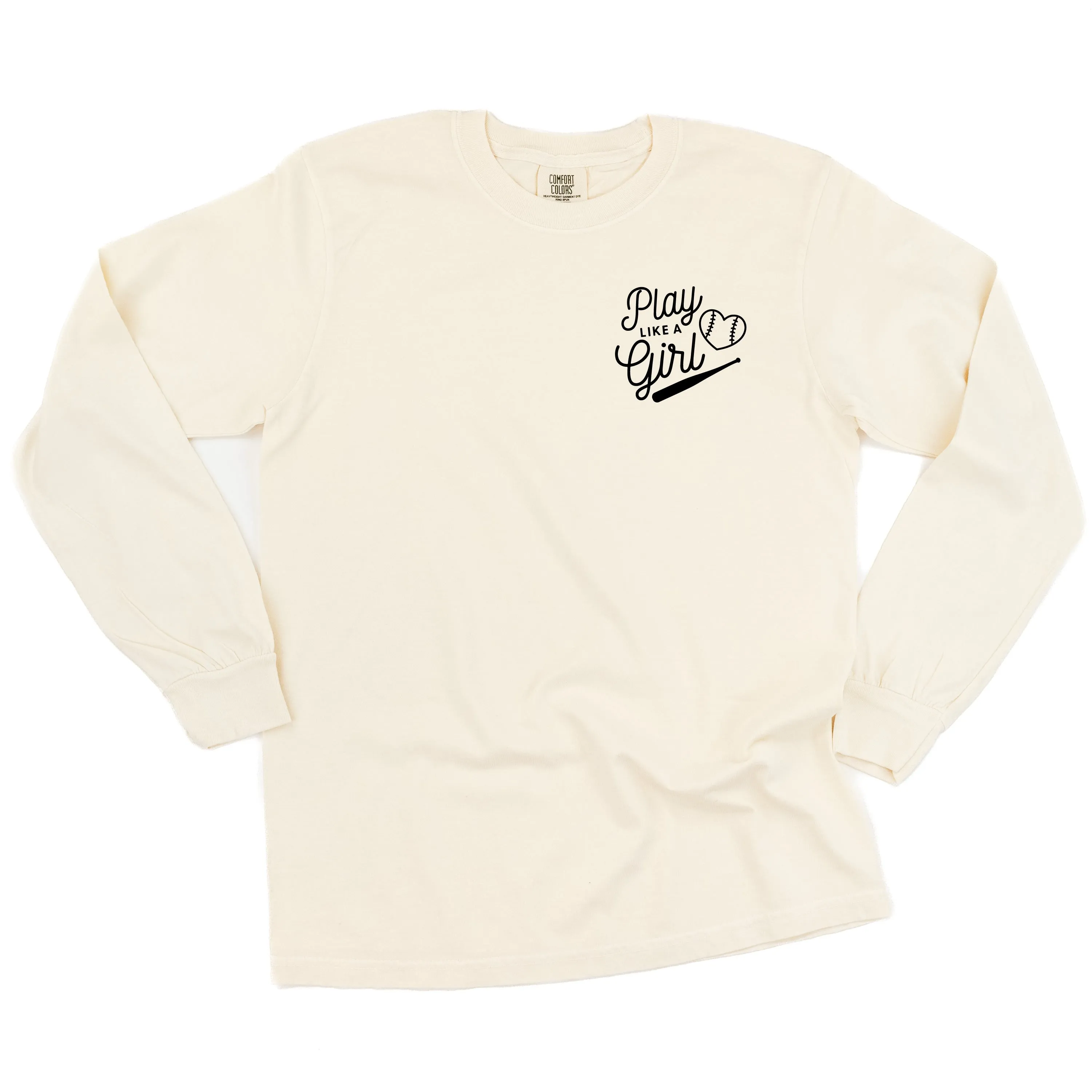 Play Like a Girl - LONG SLEEVE COMFORT COLORS TEE