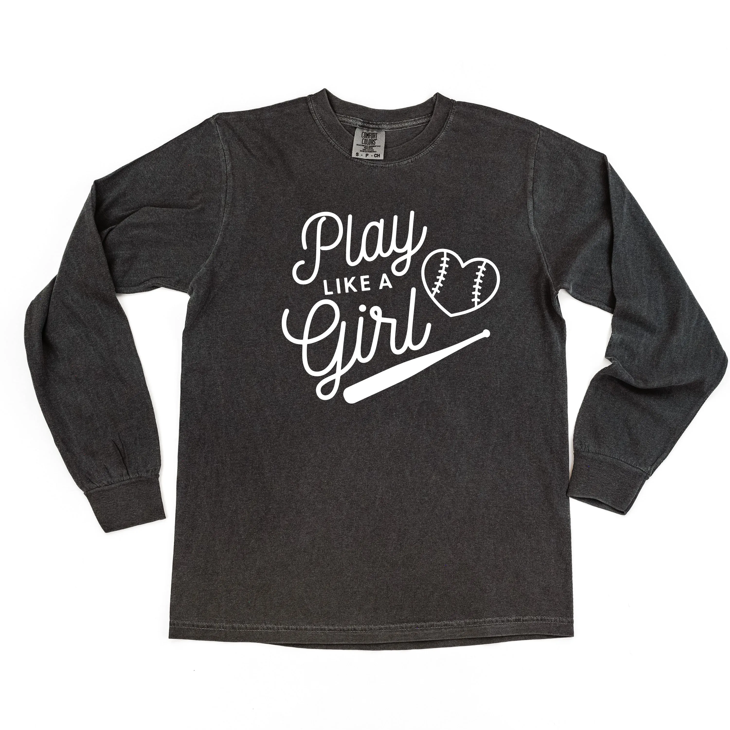 Play Like a Girl - LONG SLEEVE COMFORT COLORS TEE