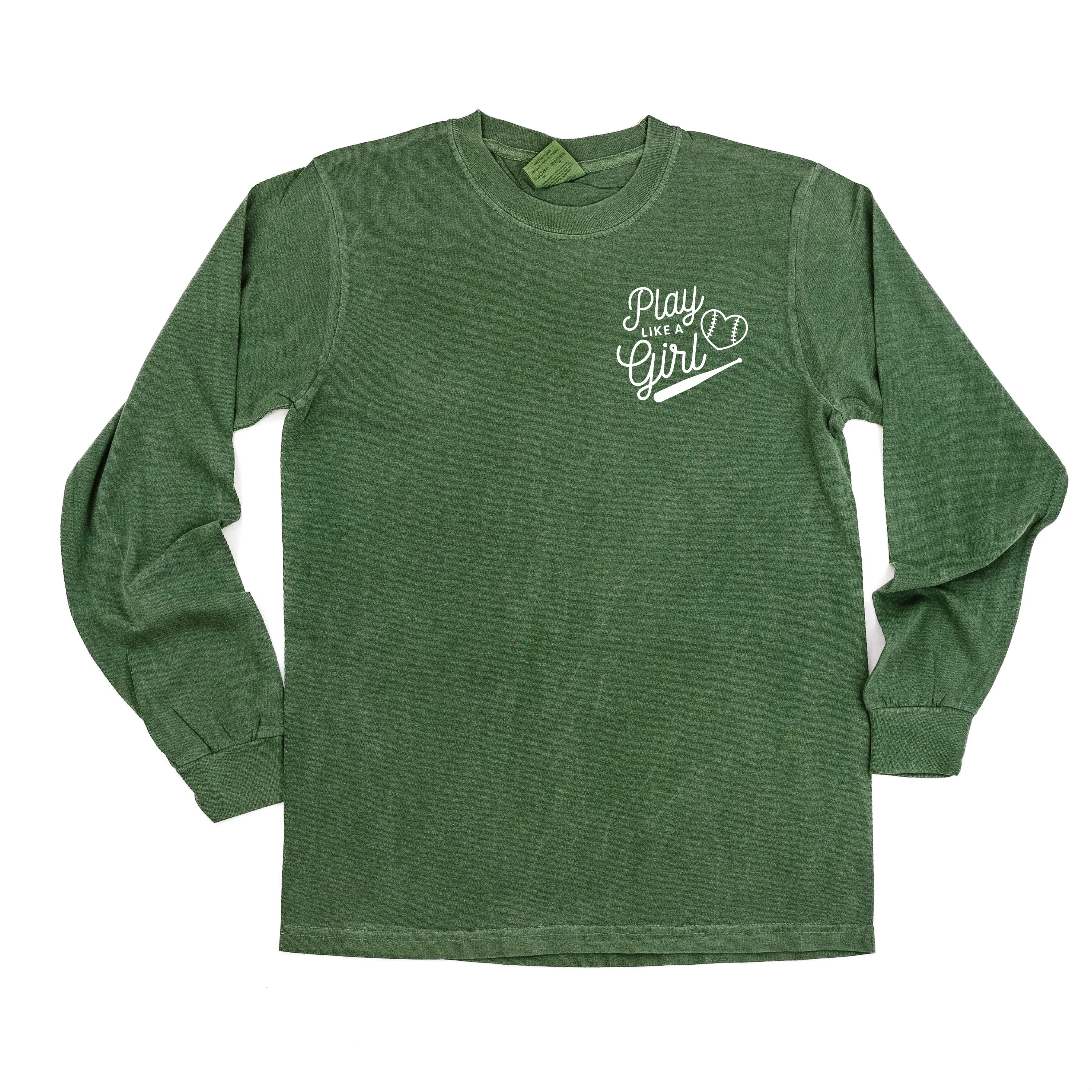 Play Like a Girl - LONG SLEEVE COMFORT COLORS TEE