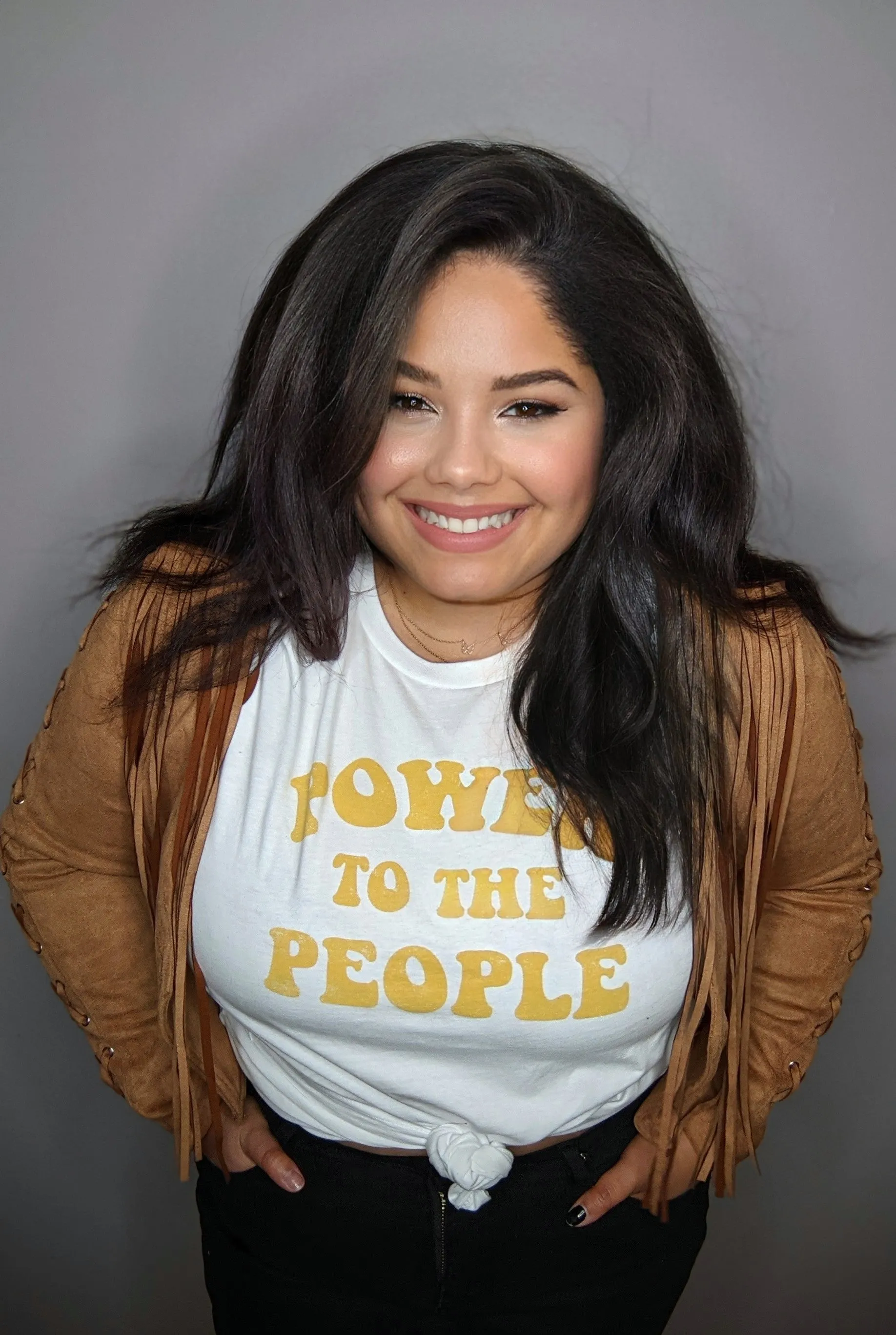 Power To The People Graphic T Shirt