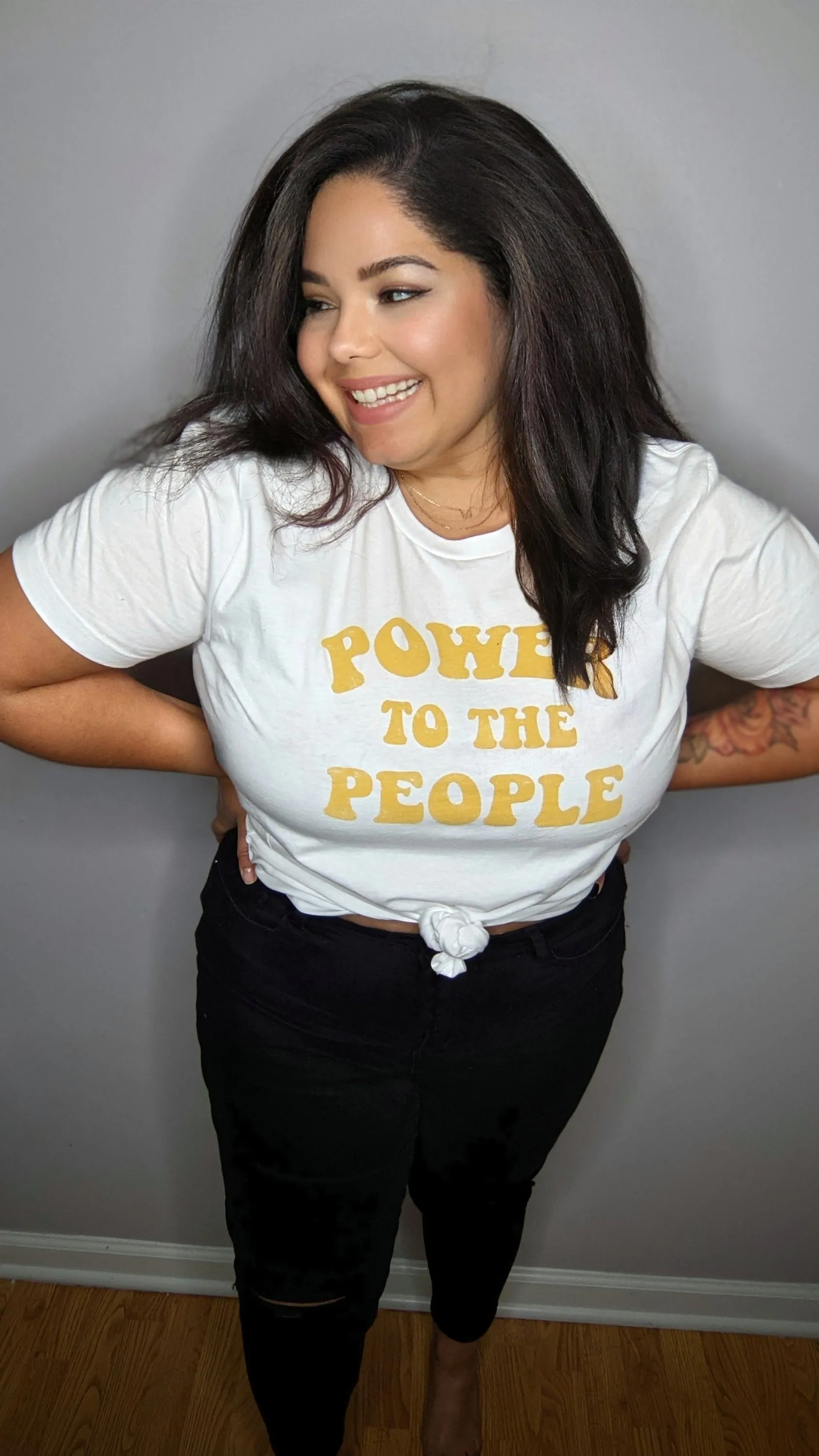 Power To The People Graphic T Shirt