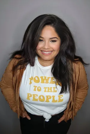 Power To The People Graphic T Shirt
