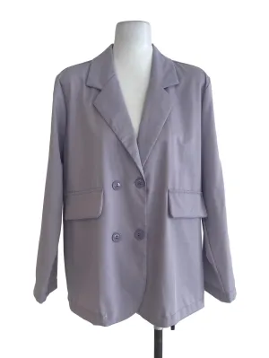 Purple Plain Blazer