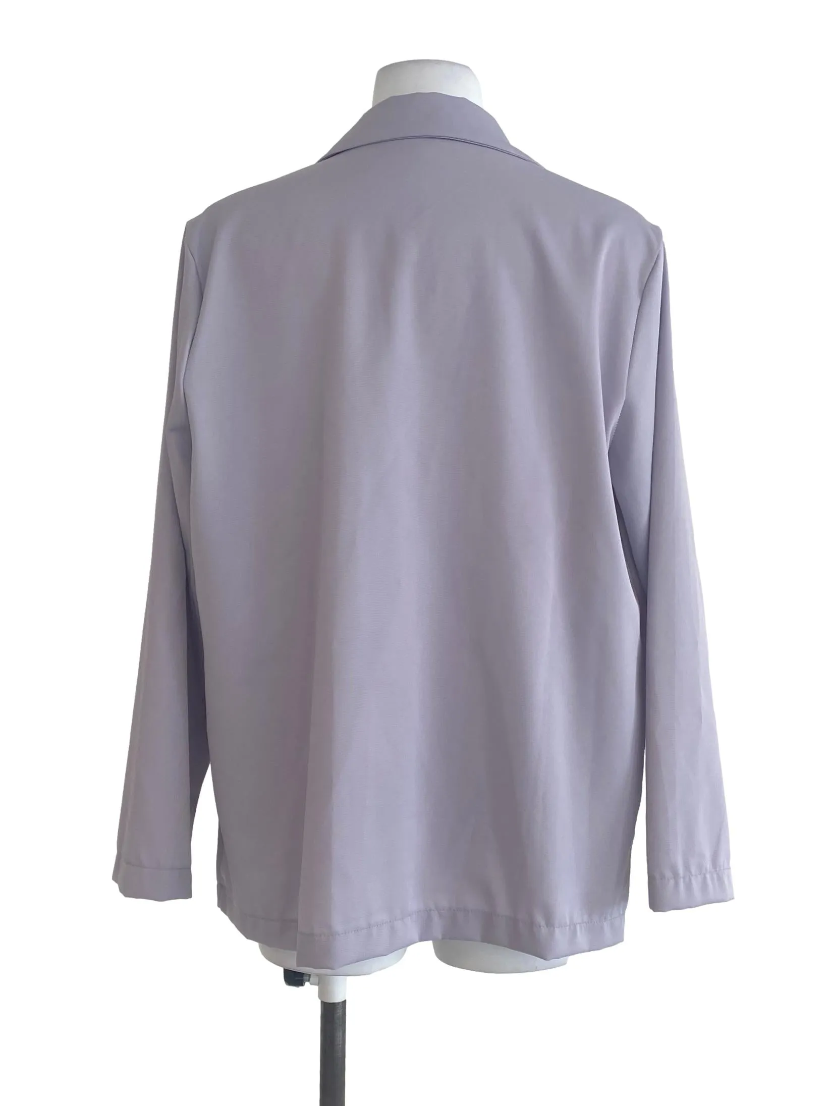 Purple Plain Blazer