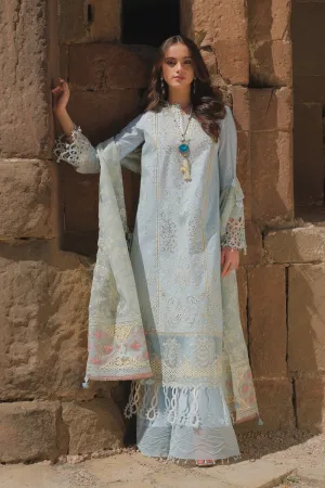 Qalamkar | Luxury Lawn Eid Edit'23 | BE-02 MINA