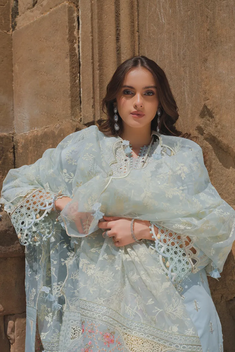 Qalamkar | Luxury Lawn Eid Edit'23 | BE-02 MINA