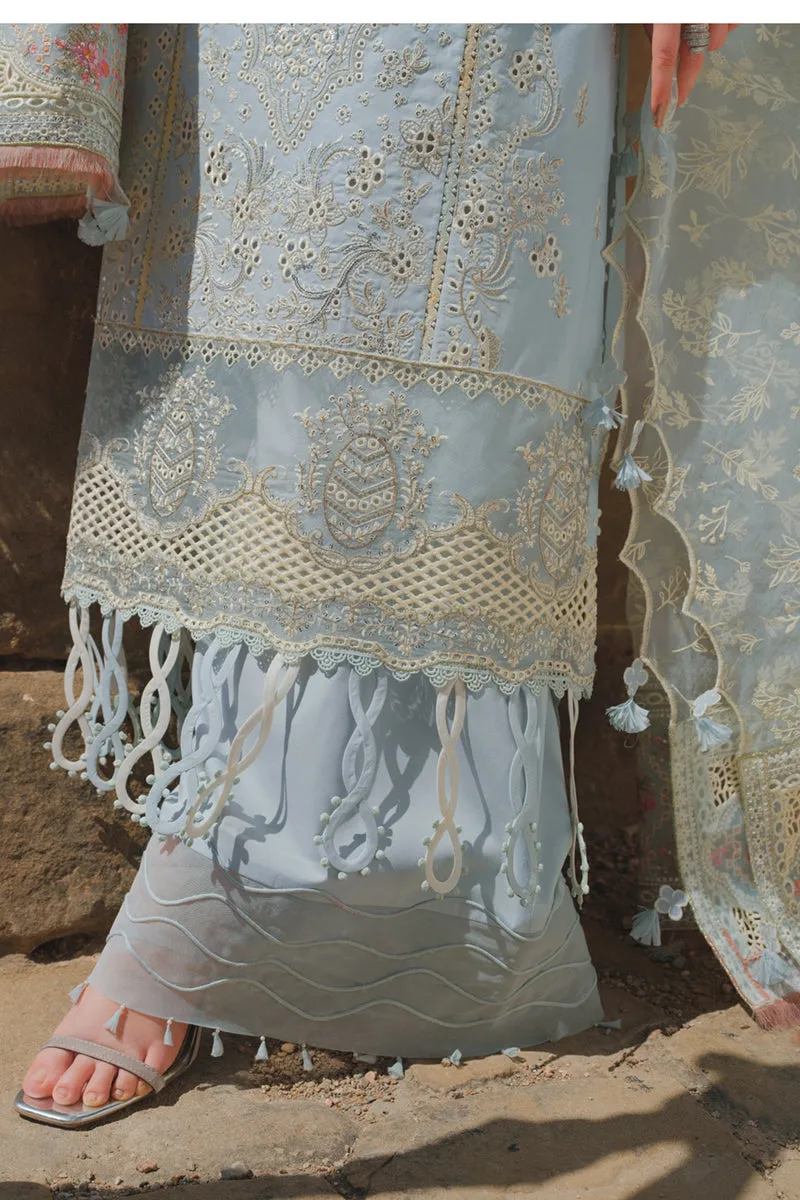 Qalamkar | Luxury Lawn Eid Edit'23 | BE-02 MINA
