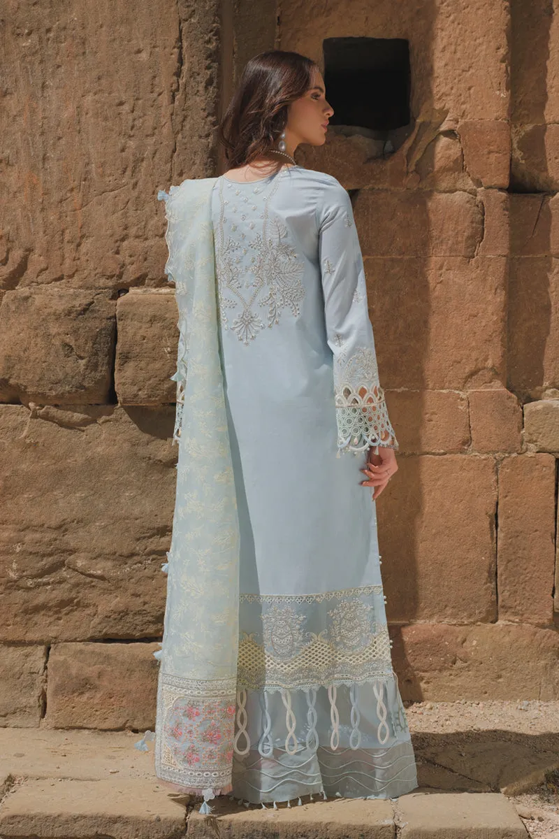 Qalamkar | Luxury Lawn Eid Edit'23 | BE-02 MINA