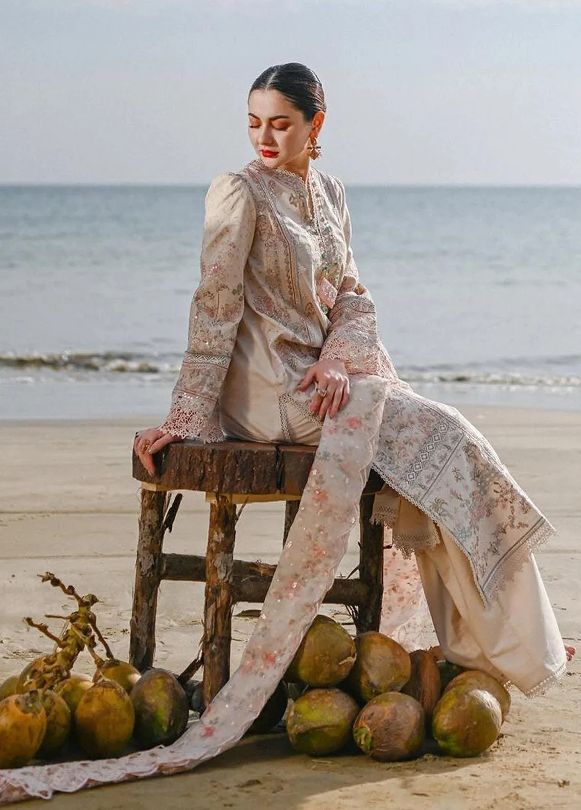 QALAMKAR | LUXURY LAWN’23 | SP-03 KHANSA
