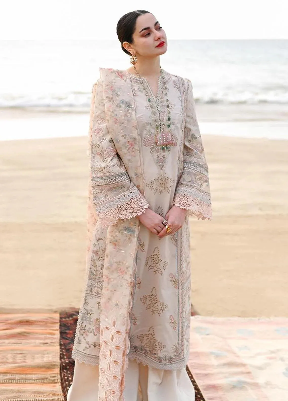 QALAMKAR | LUXURY LAWN’23 | SP-03 KHANSA