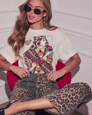 Queen Of Hearts Graphic Tee