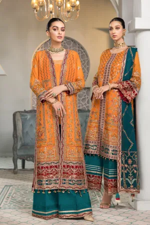Raag Alizeh Fashion Vasl-e-Meeras Festive Edition 2022 | Unstitched Embroidered Chiffon Suits