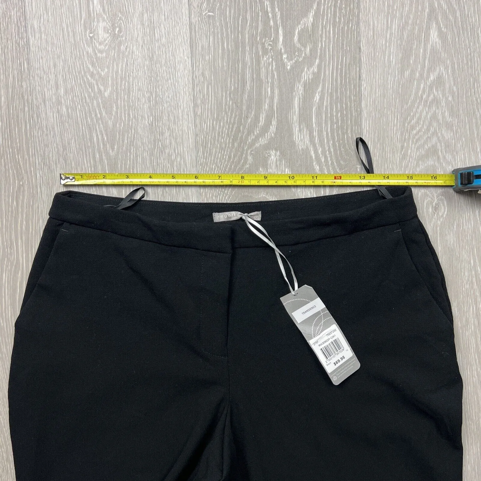 Regatta Petites Womens Black Dress Pants Size 10 (New)