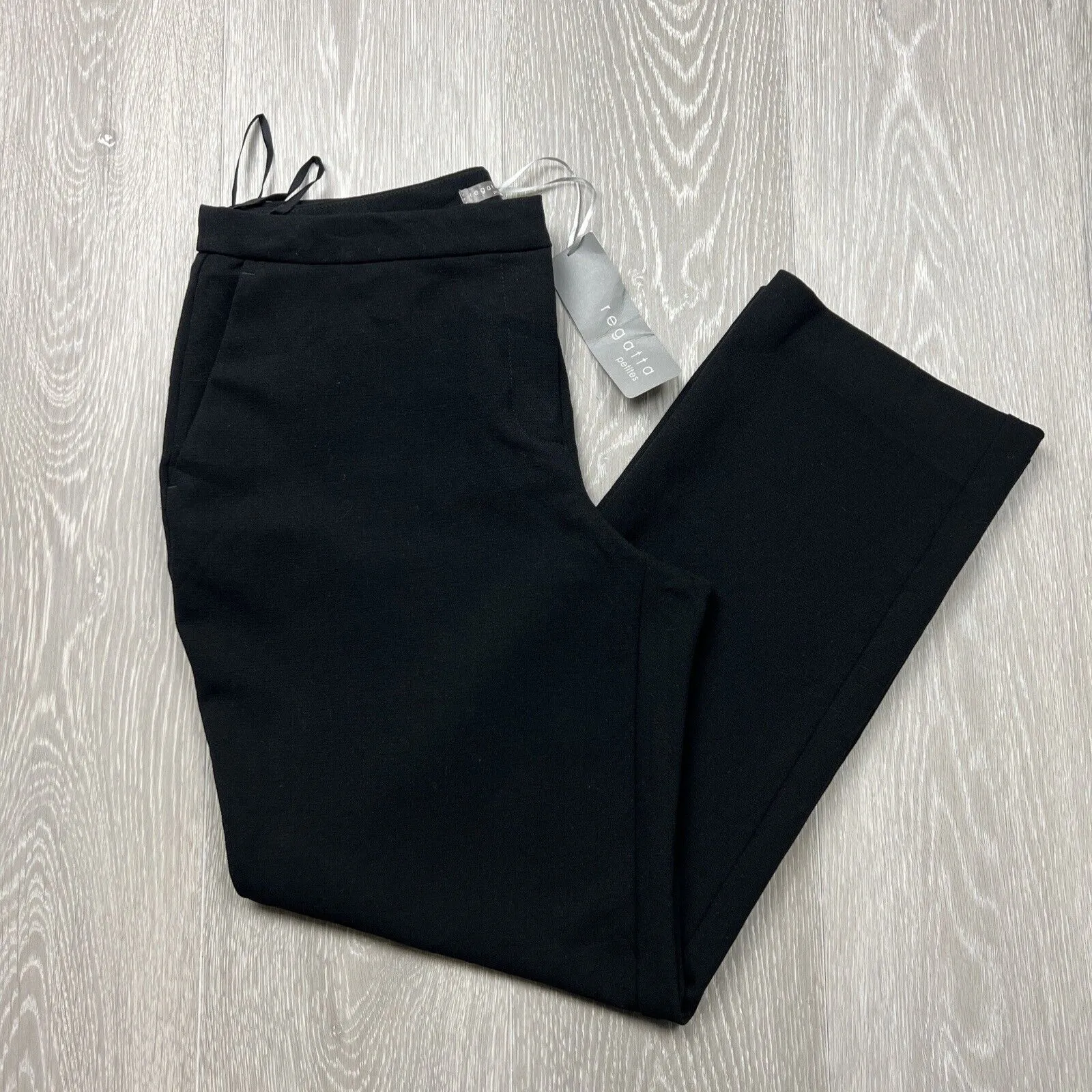 Regatta Petites Womens Black Dress Pants Size 10 (New)