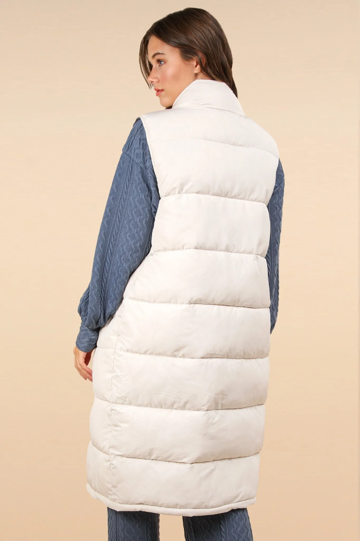 Ren Long Puff Vest