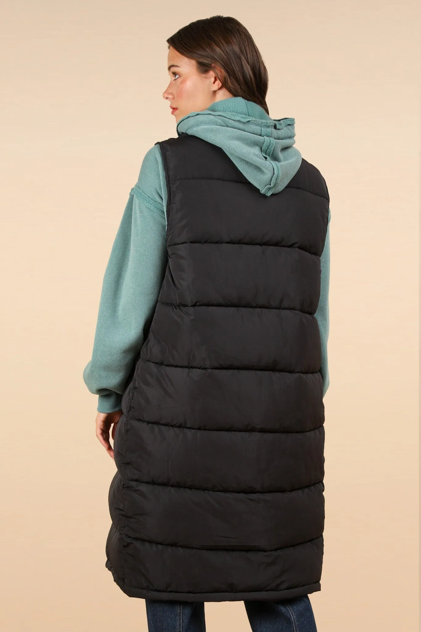 Ren Long Puff Vest