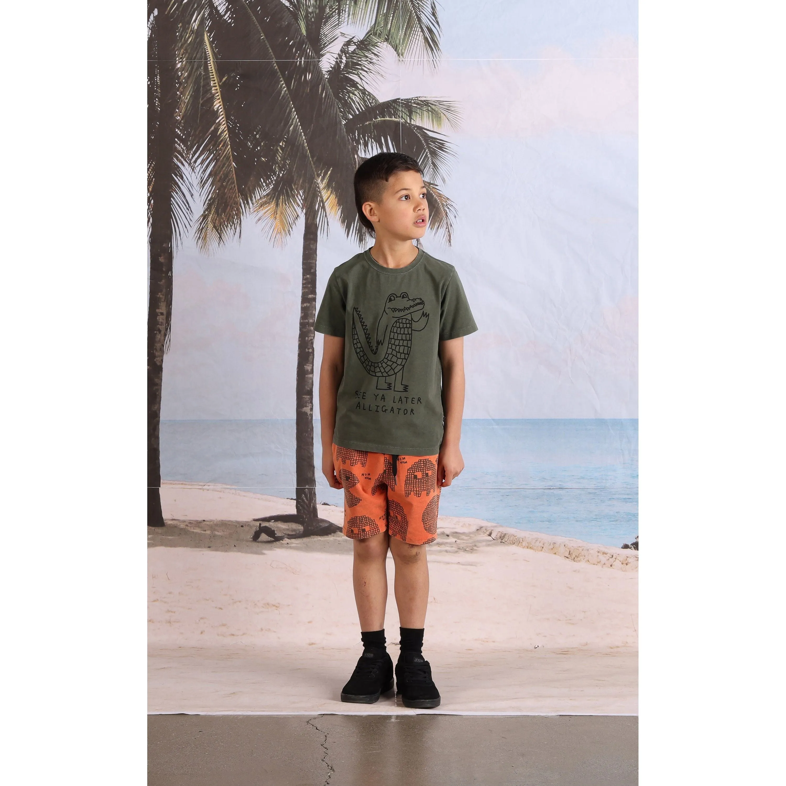 Retro Short- Orange Wash