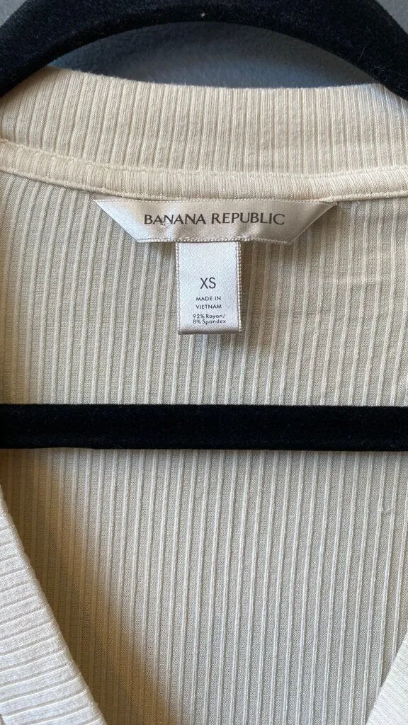 Ribbed Henley Longsleeve Tee