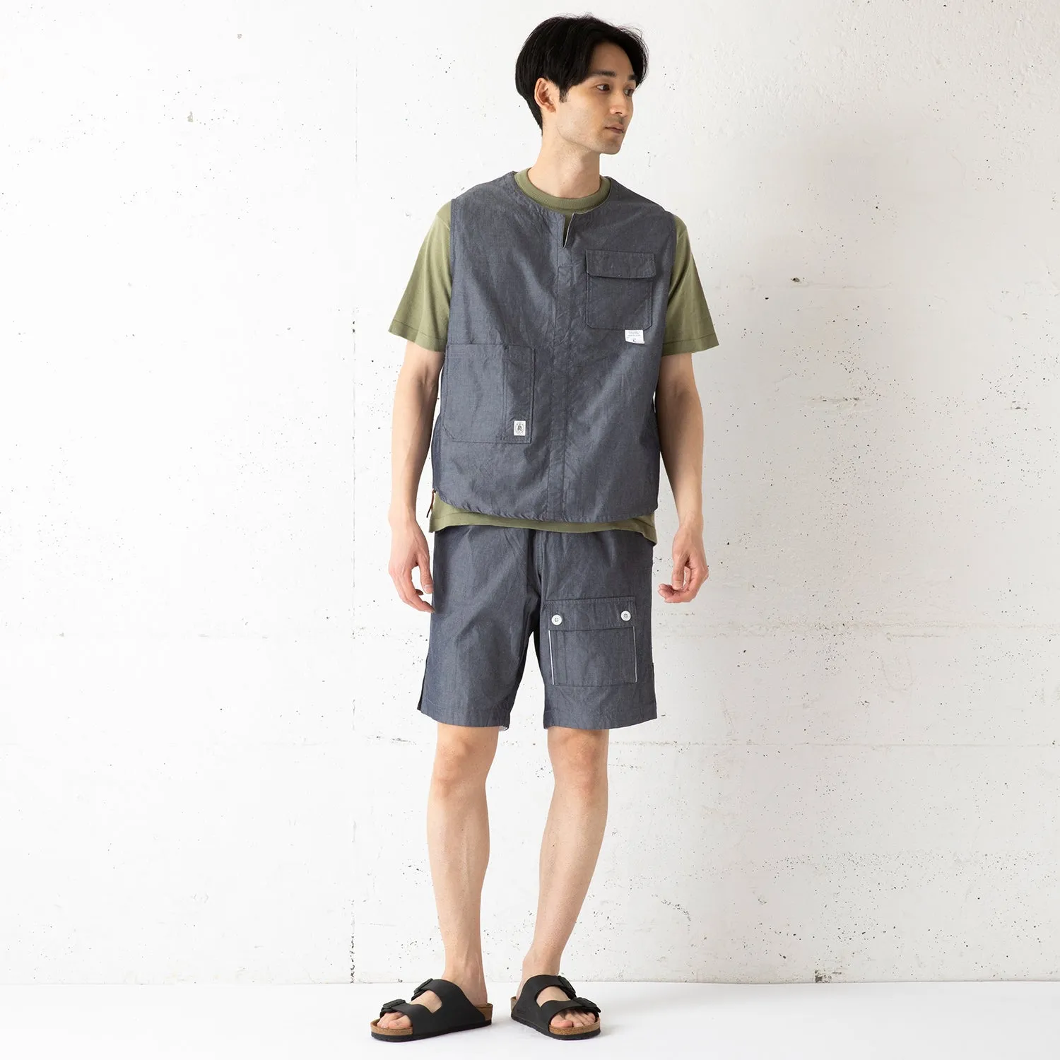 RIDING HIGH | ライディングハイ　THE TOWN VEST - DUNGAREE