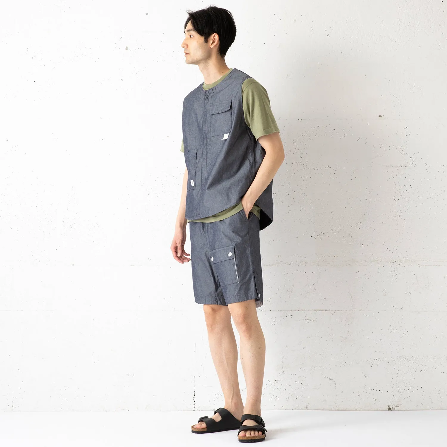 RIDING HIGH | ライディングハイ　THE TOWN VEST - DUNGAREE