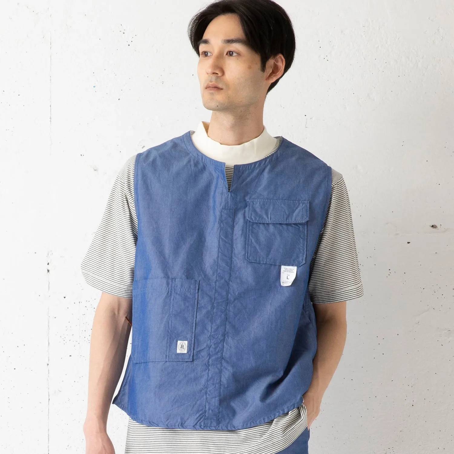 RIDING HIGH | ライディングハイ　THE TOWN VEST - DUNGAREE