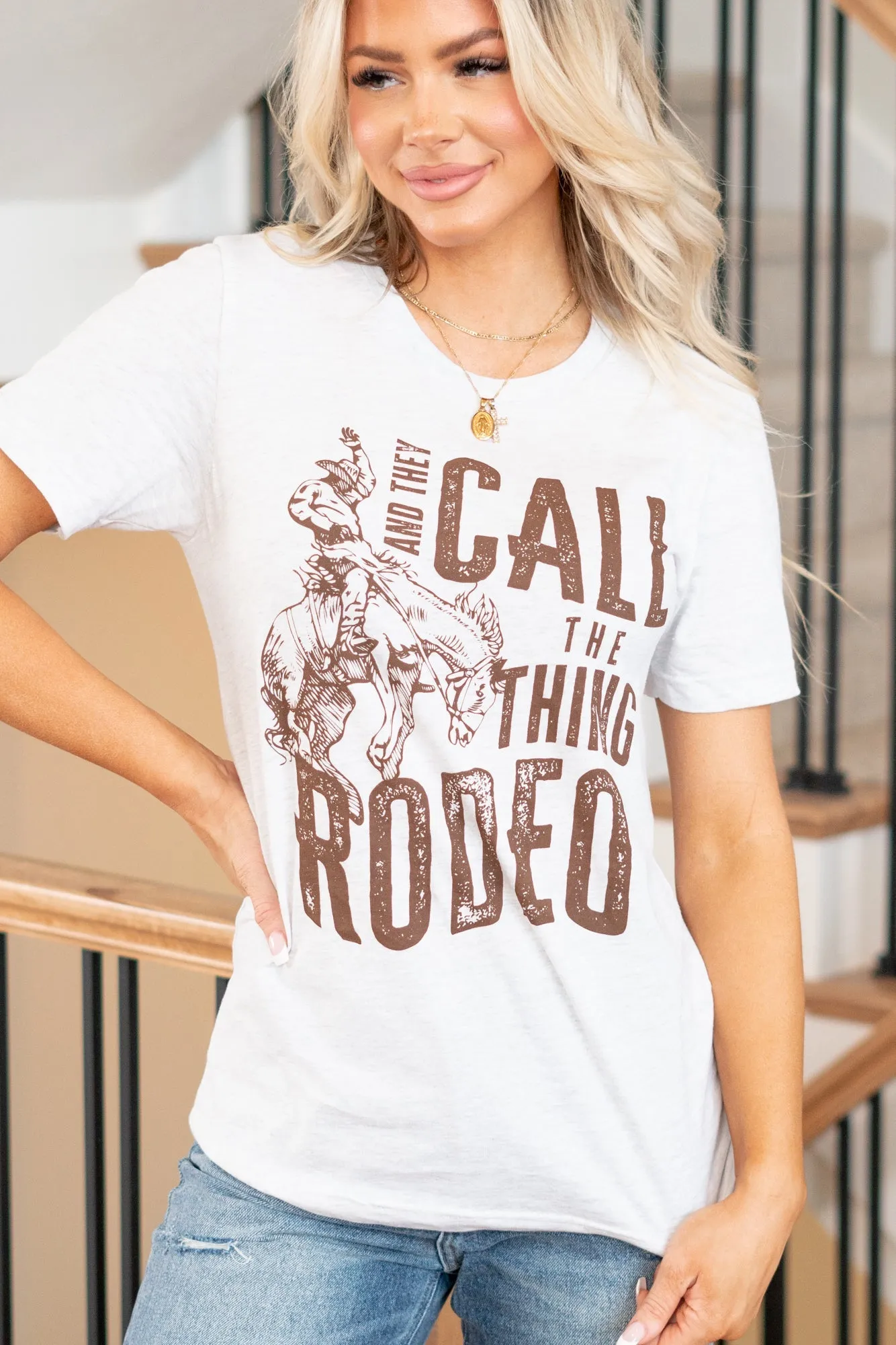 Rodeo Graphic Tee - Ash
