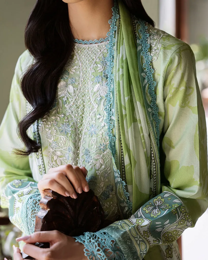 ROHEENAZ FLORA PRINTED LAWN | EUPHORIA