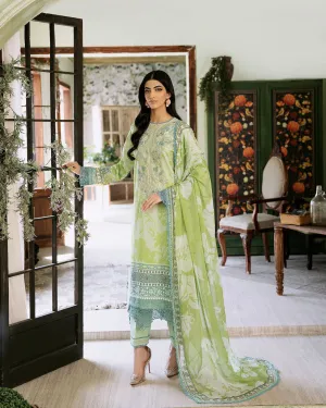 ROHEENAZ FLORA PRINTED LAWN | EUPHORIA
