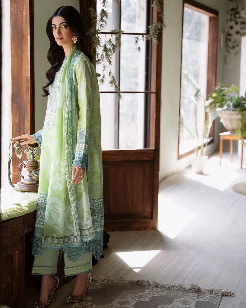 ROHEENAZ FLORA PRINTED LAWN | EUPHORIA
