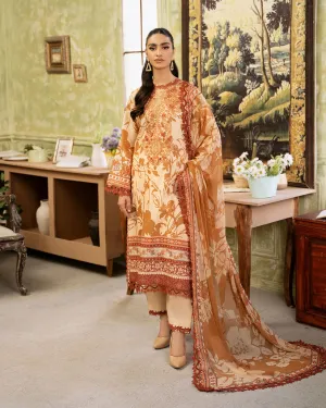 ROHEENAZ FLORA PRINTED LAWN | HARMONIA
