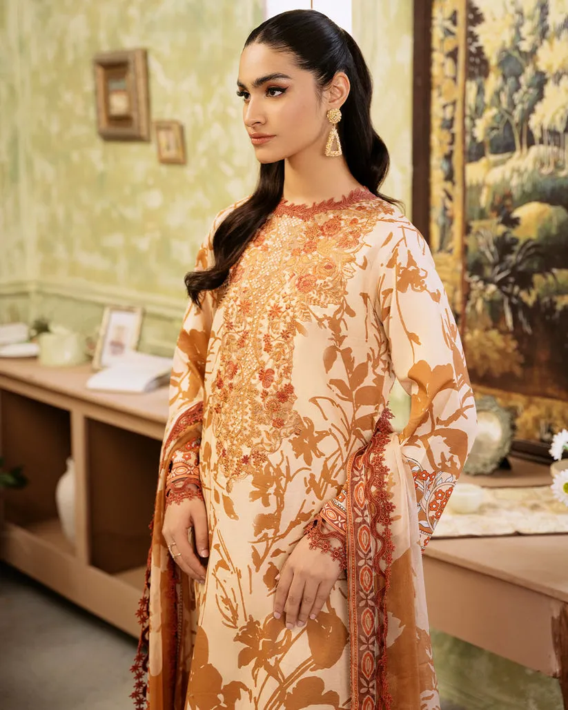 ROHEENAZ FLORA PRINTED LAWN | HARMONIA