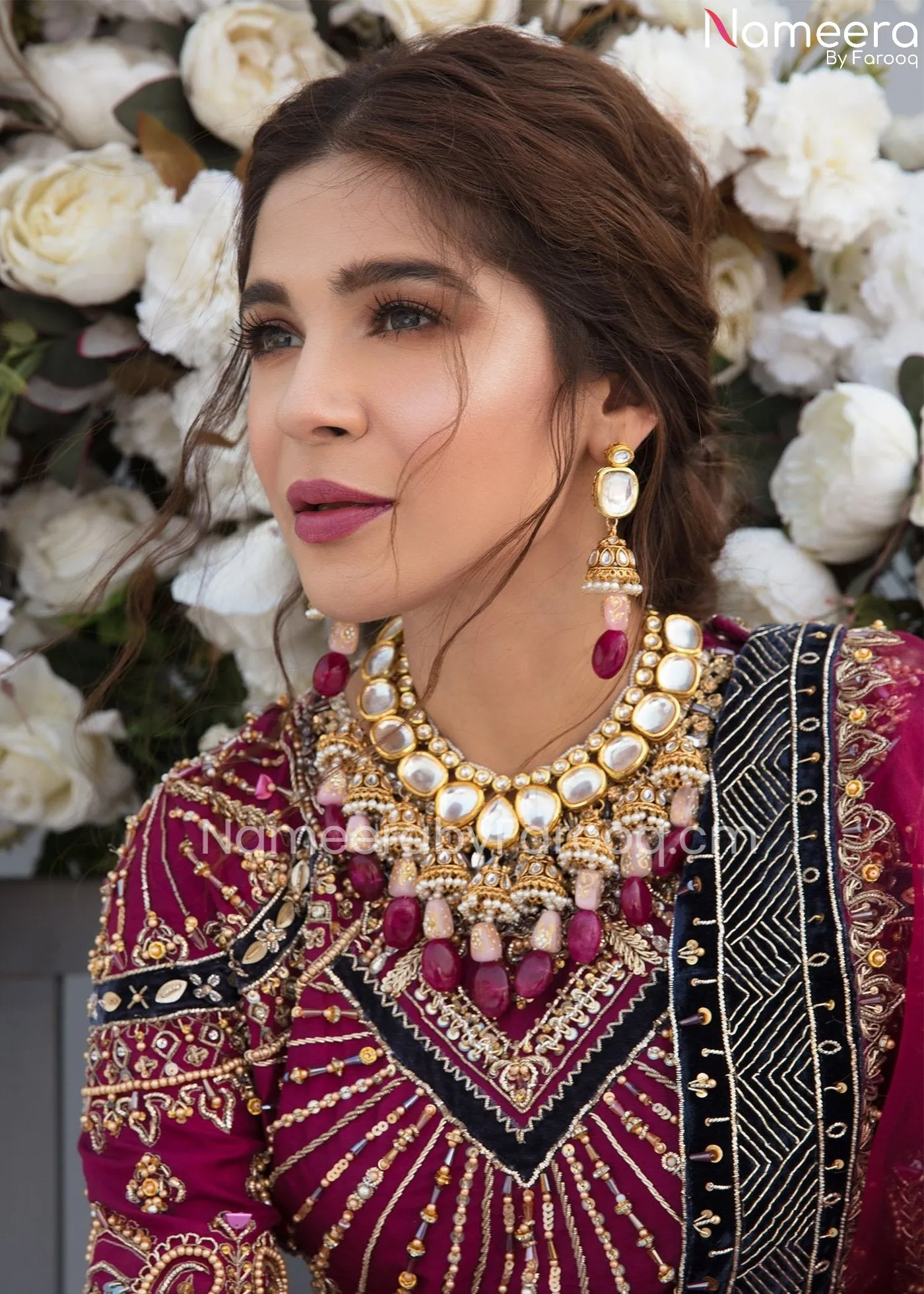 Royal Pakistani Sharara Suit for Wedding Wear #PN60