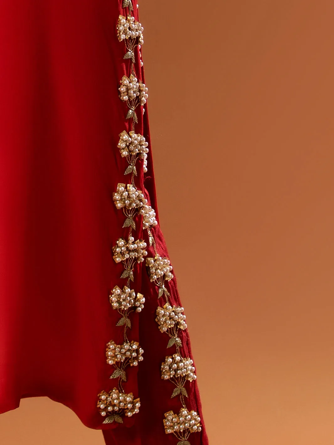 Ruby | Mohtaram NUUR Luxury PRET Collection 2022 | Stitched Silk Suits