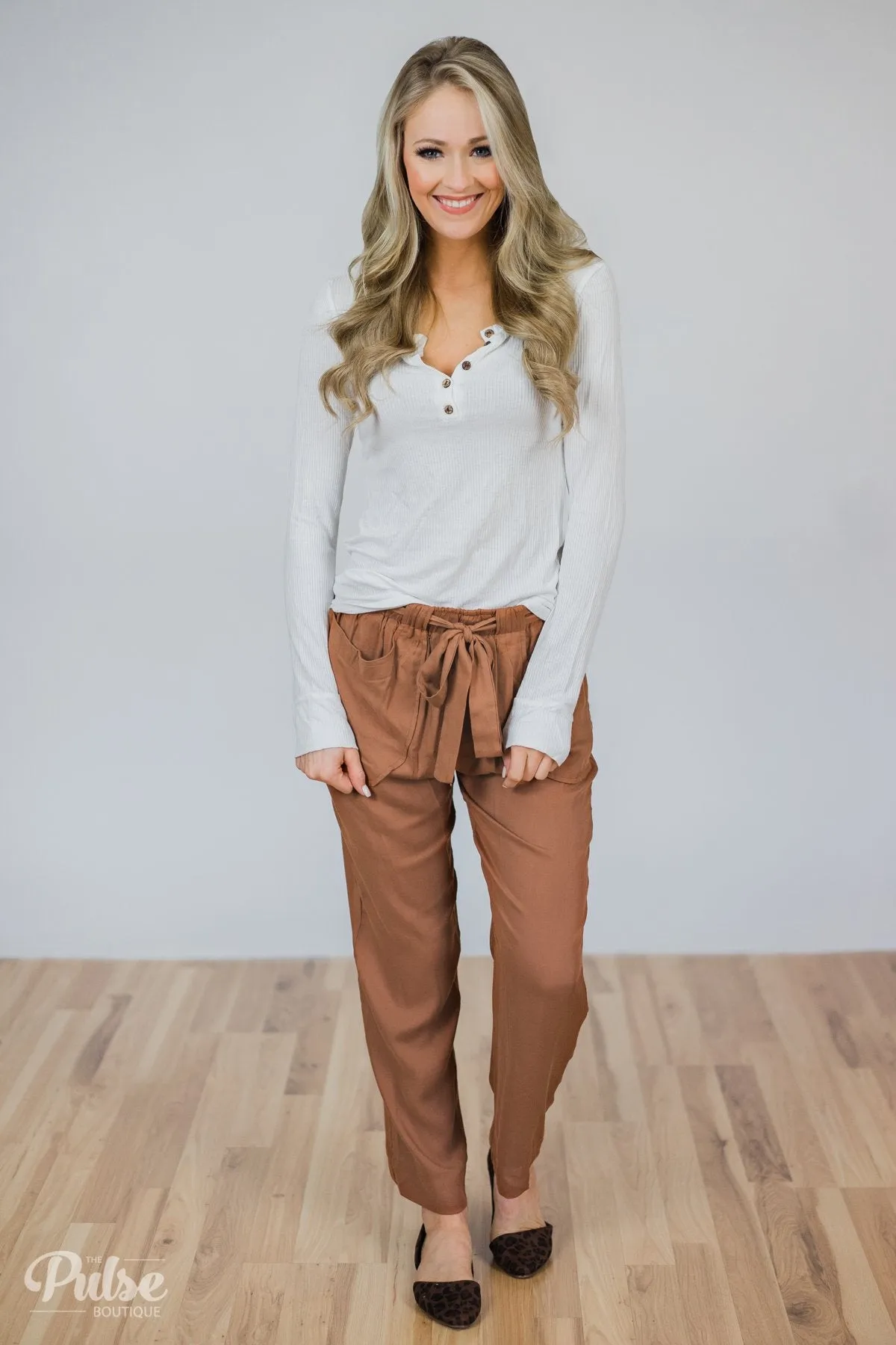 Rust Orange Pants