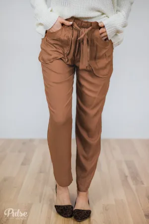 Rust Orange Pants
