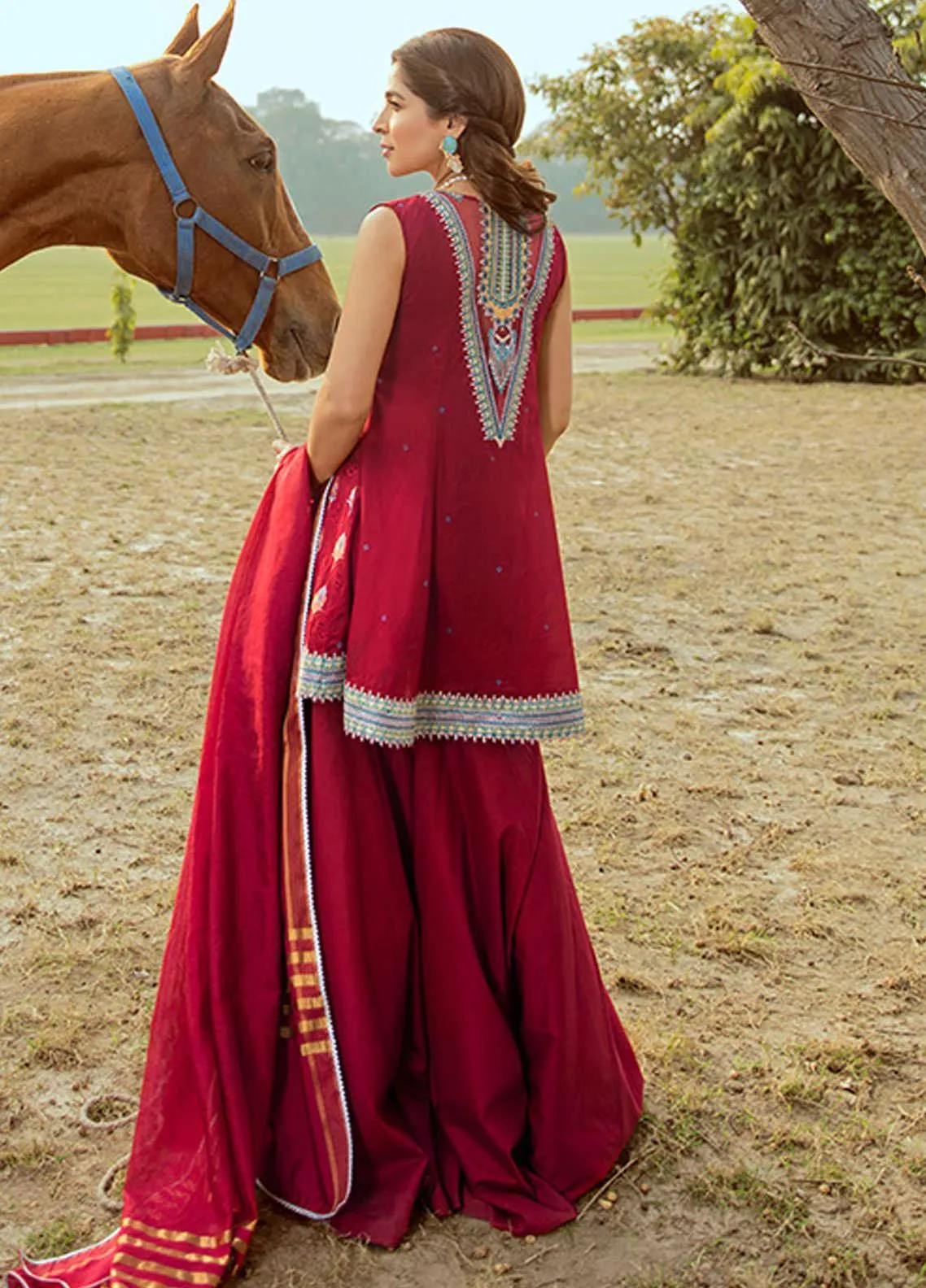 Saira Rizwan Lawn 2023  |  MAH E MEER 01