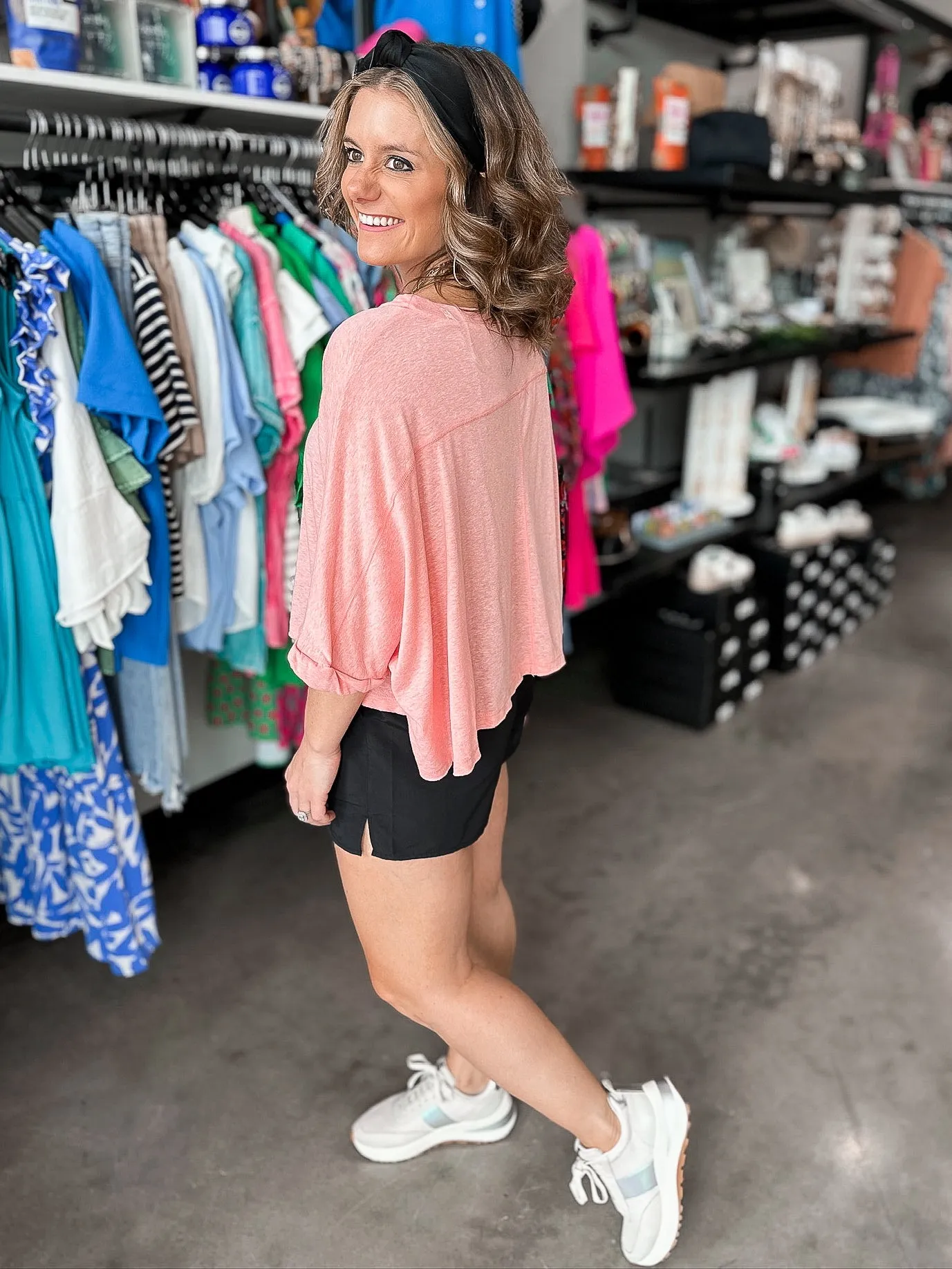 Sam Oversized Burnout Tee