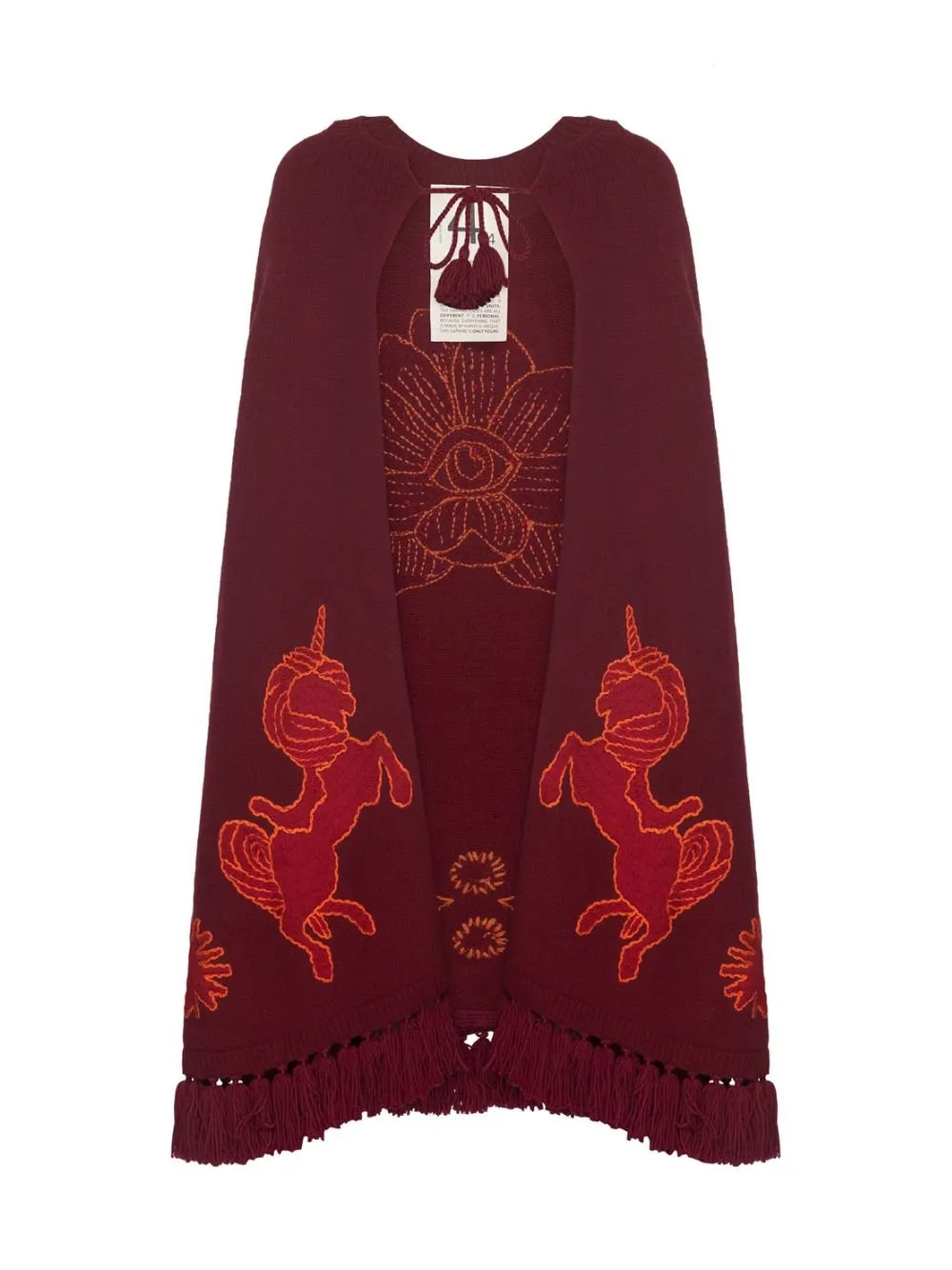 Saphire Embroidered Cape