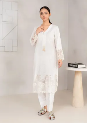 SBMT-02 - Almas White - Readymade - 2 Piece Sahiba by Mirza Suit 2025