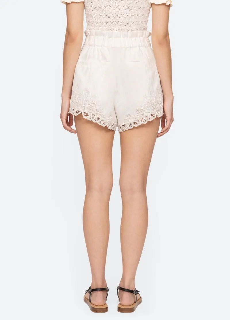 Sea  Elke Soutache Short