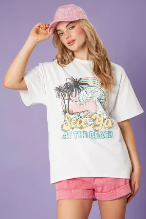 'Sea Ya at the Beach' Tee