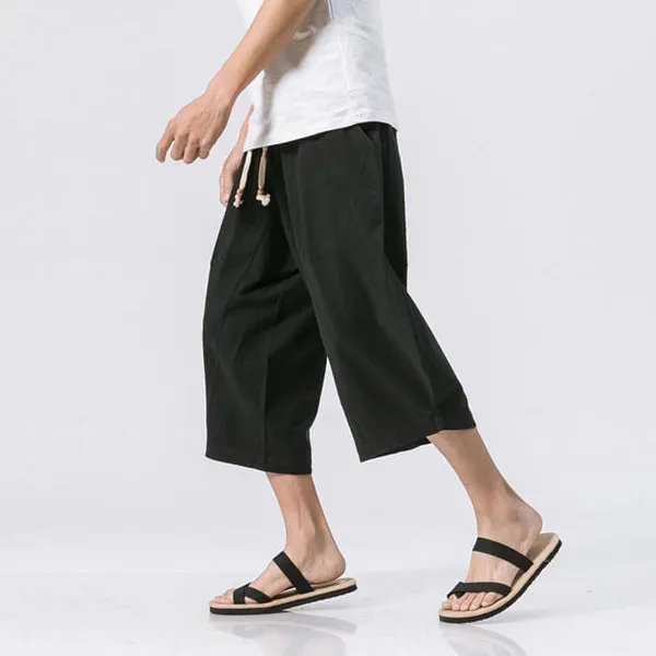 Sekino Cropped Pants Black