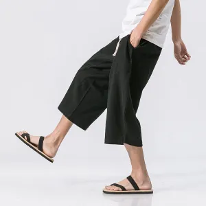 Sekino Cropped Pants Black