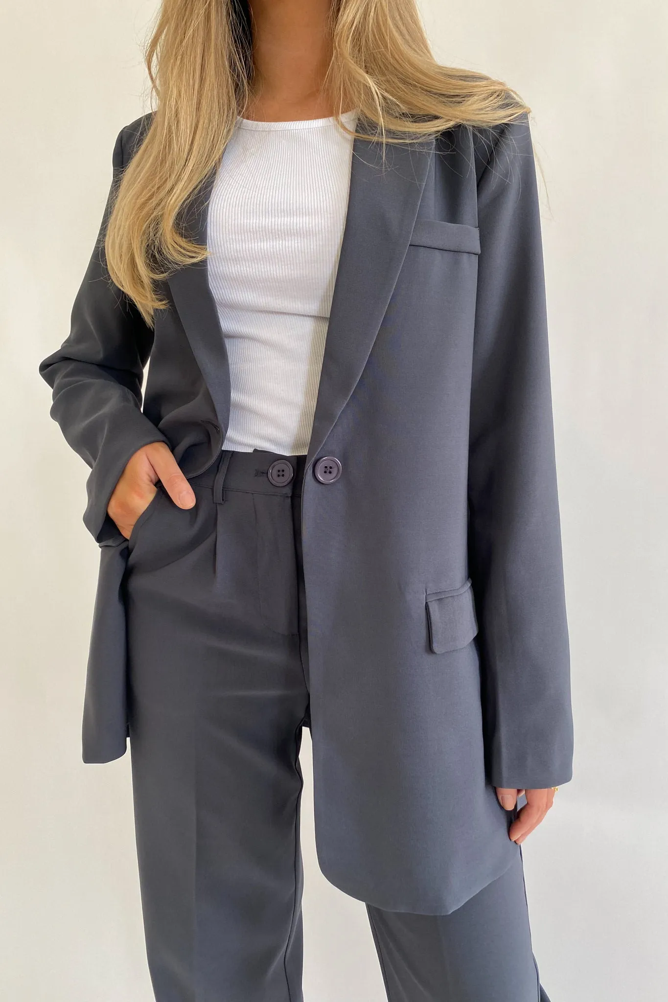 SelmaIC Blazer - Grå