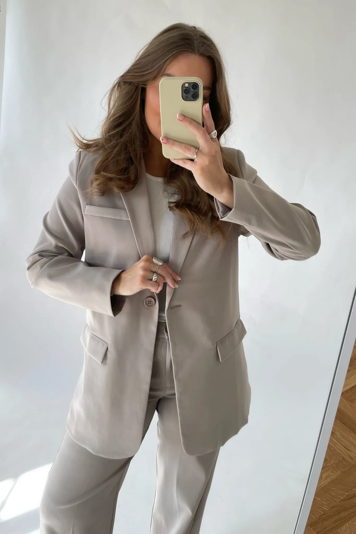 SelmaIC Blazer - Lys Beige